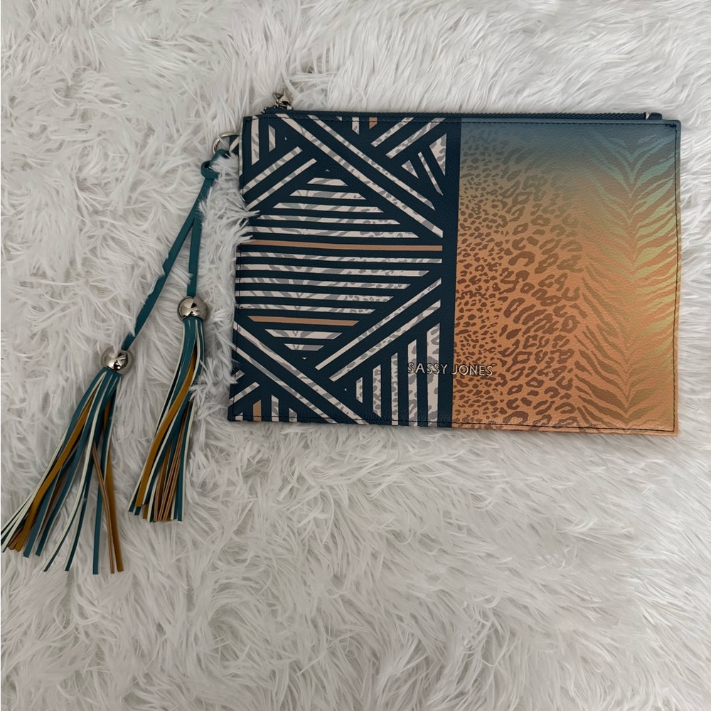 Sassy Jones Zanzibar Clutch New